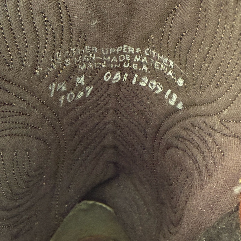 Abilene Boot Co. Rustic Brown Western Boots - Picture 7 of 8